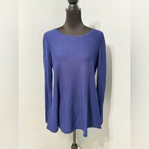 Lilly Pulitzer Coolmax Navy Blue Long Sleeve Tunic Women’s‎ Size Large